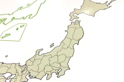 日本地図